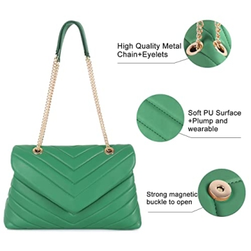 Chic LMKIDS Quilted Crossbody Bag for Women