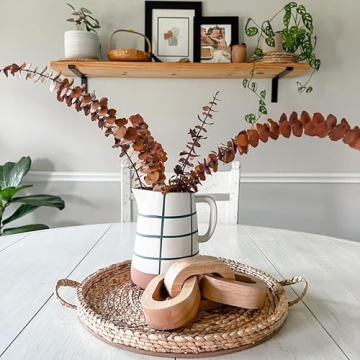 Deco Azul Wood Chain Link Decor for Unique Home Styling