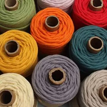 Likeecords 4mm Macrame Cord for Crafts and Decor