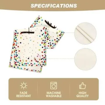 Stylish Artoid Mode Polka Dot Birthday Table Runner