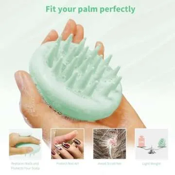 ATLRGISL Scalp Massager for Hair Growth & Exfoliation