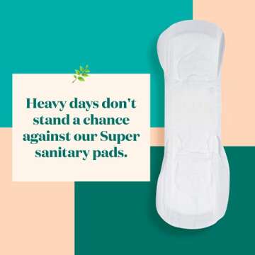 Herbal Infused Super Absorbent Pads for Comfort
