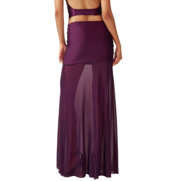 Trendy Women’s Halter Two Piece Set for Parties and Vacations