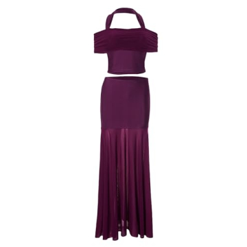 Trendy Women’s Halter Two Piece Set for Parties and Vacations