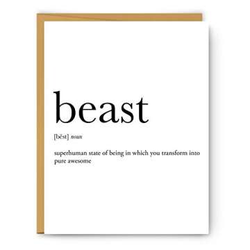 Beast definition - Unframed art print poster or greeting card