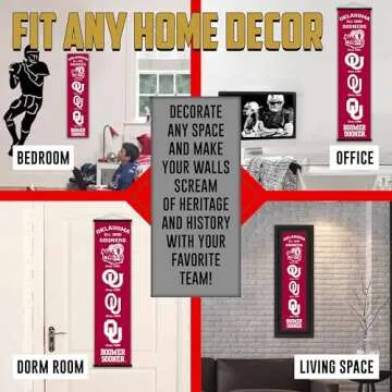 Winning Streak Sports NCAA Oklahoma Sooners Heritage Banner