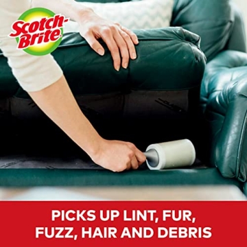 Scotch-Brite Lint Roller Set for Pet Hair and Clothes