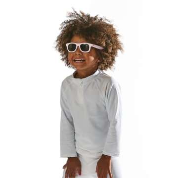 green sprouts Boys' Long Sleeve Rashguard - UPF 50+ Sun Protection