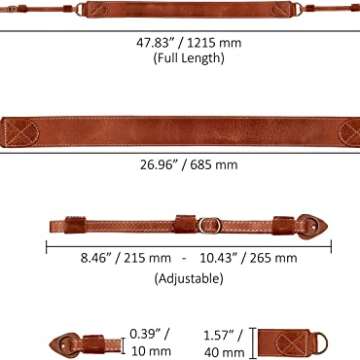 MegaGear MG1515 Genuine Leather Shoulder Bag - Durable & Stylish