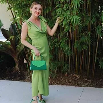 Dasein Women's Evening Bag - Party Clutches, Wedding Purses, Cocktail Handbags