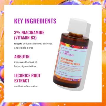 Good Molecules Niacinamide Brightening Toner for Radiant Skin