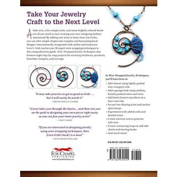 Wire-Wrapped Jewelry Techniques: Tools and Inspiration for Creating Your Own Fashionable Jewelry (Fo...