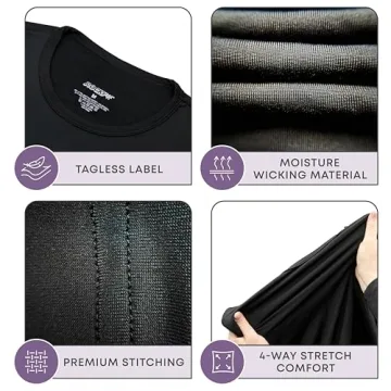 Rocky Women's Thermal Underwear Ultra-Soft Fleece for Cold