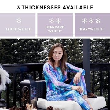Rocky Women's Thermal Underwear Ultra-Soft Fleece for Cold