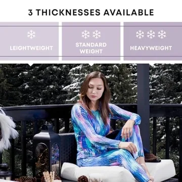 Rocky Women's Thermal Underwear Ultra-Soft Fleece for Cold