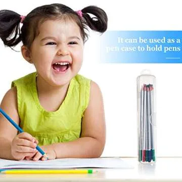 Patelai 2 Pack Travel Size Toothbrush Case Holder Portable Clear Toothbrush and Toothpaste Storage Container Hard Plastic Transparent Carrying Box for Traveling