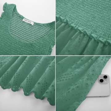 GRACE KARIN Summer Midi Dress with Pockets for Women