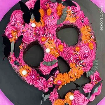 Wilton Skull Cake Pan With Flutes - Perfect Halloween Baking