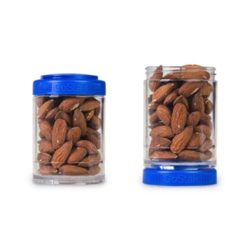 BlenderBottle GoStak Storage Containers for Snacks and Supplements