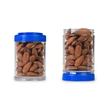 BlenderBottle GoStak Storage Containers for Snacks and Supplements