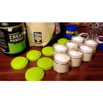 BlenderBottle GoStak Storage Containers for Snacks and Supplements