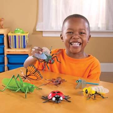Engaging Learning Resources Jumbo Insects Set - Perfect for Toddler Discovery