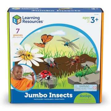 Learning Resources Jumbo Insects Educational Toy for Kids