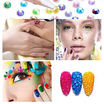 15000 Pcs Nail Art Rhinestones for Creative Designs
