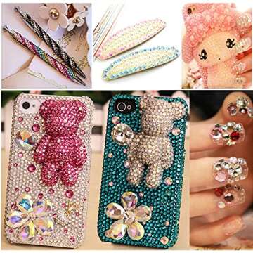 15000 Pcs Nail Art Rhinestones for Creative Designs