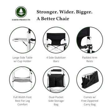 Comfortable and Portable Executive Directors Chair
