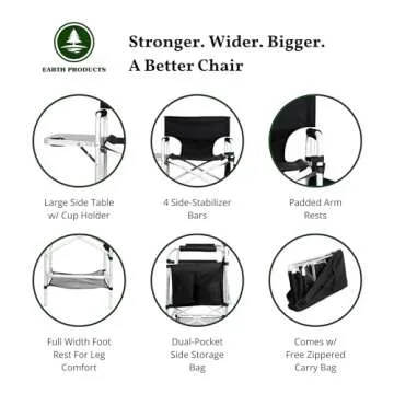 Comfortable and Portable Executive Directors Chair