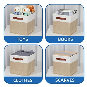 Stylish Fabric Storage Bins Set for Home Organization