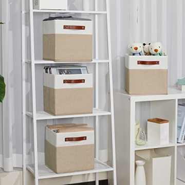 Stylish Fabric Storage Bins Set for Home Organization