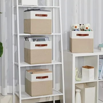 Stylish Fabric Storage Bins Set for Home Organization