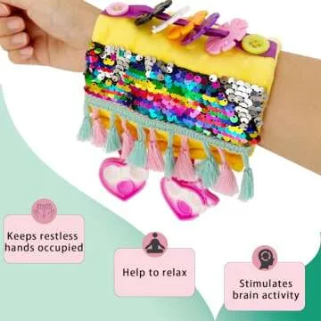 Sensory Fidget Blanket for Alzheimer's and Dementia Care