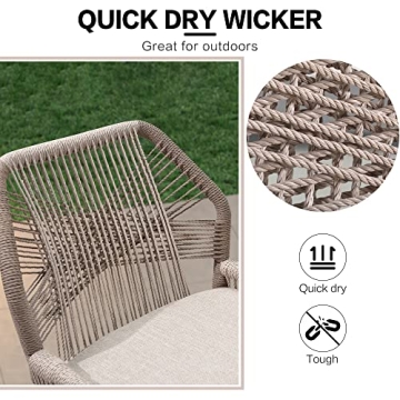 Stylish PURPLE LEAF Bar Stools Set of 2 for Indoor/Outdoor Use