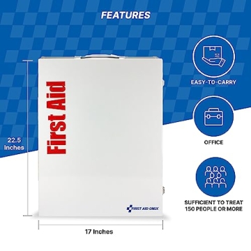 First Aid Only 50-Person Emergency First Aid Kit for Effective Safety