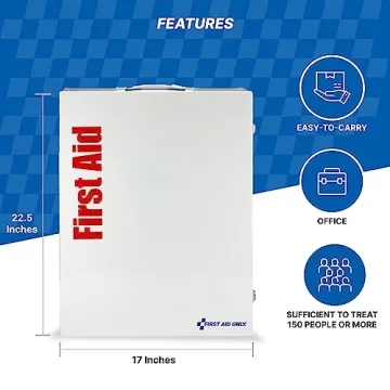 First Aid Only 50-Person Emergency First Aid Kit for Effective Safety