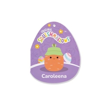 Caroleena Squishmallows 8in Orange Carrot Plush Toy
