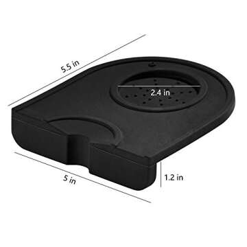 NuLink Silicone Gel Coffee Tamper Mat - Essential Barista Tool