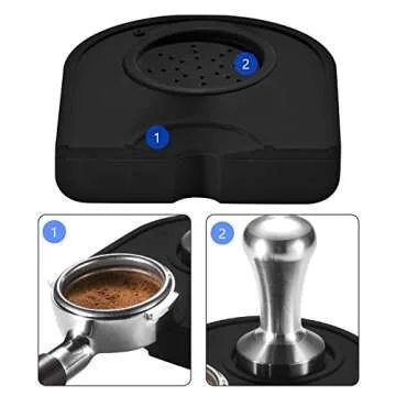NuLink Silicone Gel Tamper Mat for Coffee Lovers