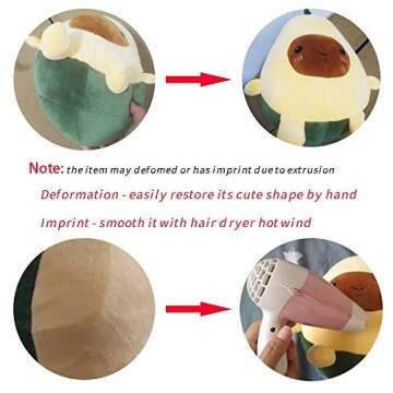 Cute Avocado Plush Toy - Soft Pillow Gift for All Ages