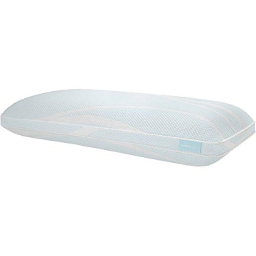 TEMPUR-Breeze Cooling ProHi Pillow - Queen Size Comfort for All Sleep Positions