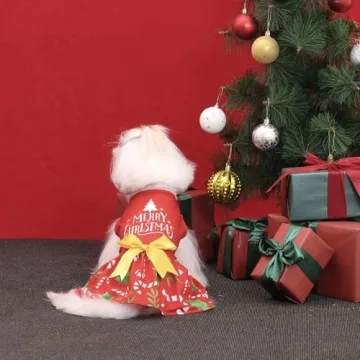 CuteBone Dog Mesh Dress for Small Dogs Fashion Outfit