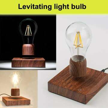Levitating LED Desk Lamp - Unique Tech Home Decor