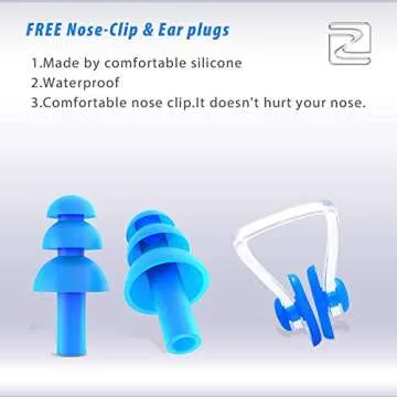 ZABERT KX Toddlers Baby Swim Goggles，Kids Swimming Goggles for Kids Age 0-5 Years Old (#6.blue)