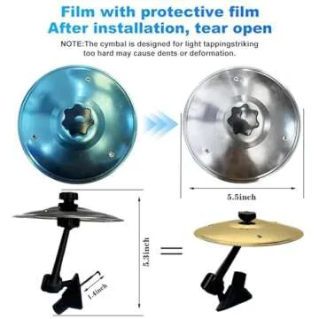 Car Crash Cymbal - Mobile Drum Set for Music Lovers