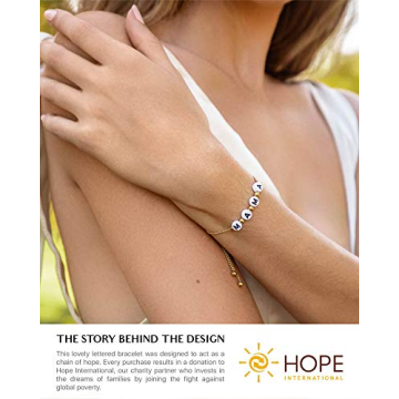 14k Gold Mama Bracelet - Adjustable Mom Jewelry Gift