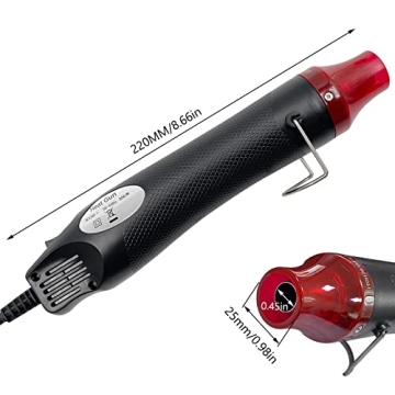 Mini Hot Air Gun for DIY Crafts - Portable Heat Tool