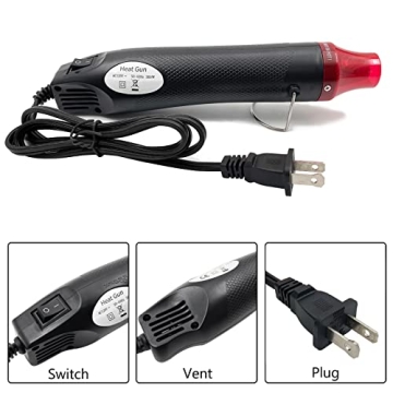 Mini Hot Air Gun for DIY Crafts - Portable Heat Tool